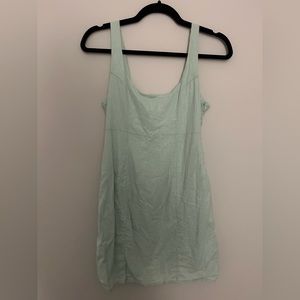 Cotton on short green dress